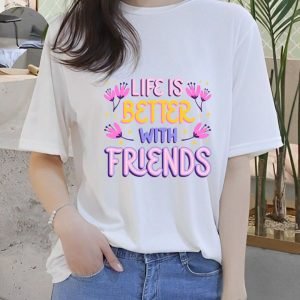 life-is-better-with-friends-t-shirt