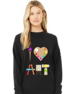 i-love-art-sweat-shirt